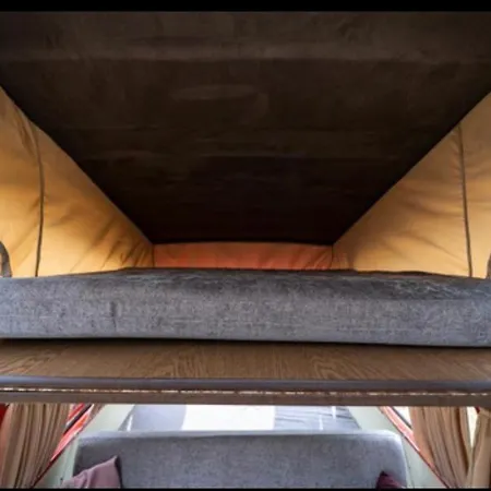 Mobile - Alpha Campers Montenegro - Our Red Westfalia Bus *