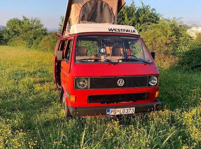 Holiday home Mobile - Alpha Campers Montenegro - Our Red Westfalia Bus